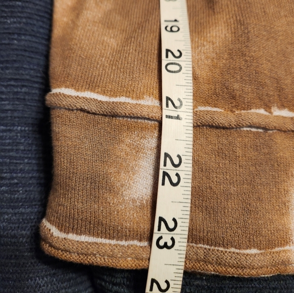 Democracy  tight knit tie dye sweater boho, laggenlook,  beachy,  lounge… - Picture 3 of 16